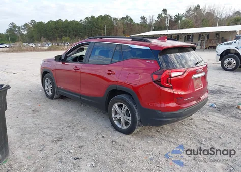 2024 GMC Terrain Fwd Sle from USA, damaged, VIN 3GKALMEG4RL111308